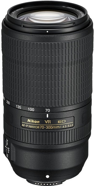 Nikon AF-P NIKKOR 70-300mm f/4.5-5.6E ED VR