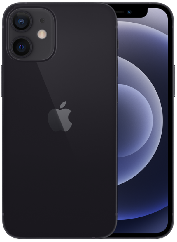 Apple iPhone 12 mini 5G 256GB Black (eSIM)