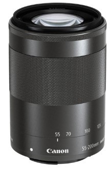 Canon EF-M 55-200mm f/4.5-6.3 IS STM Black