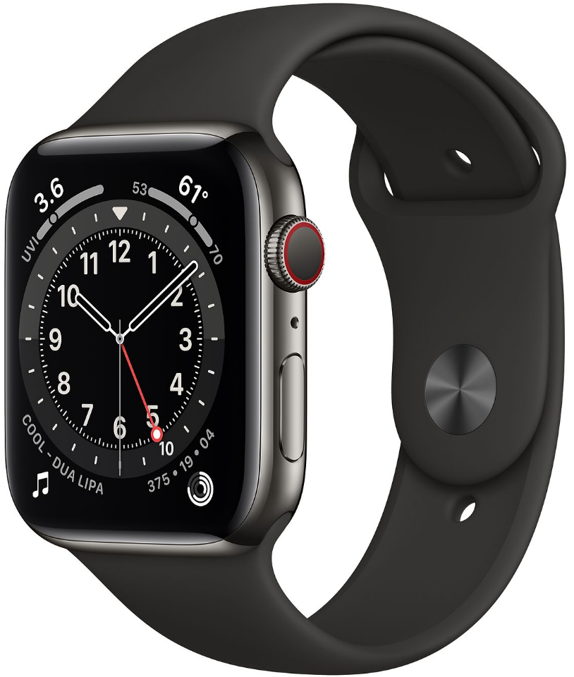 apple watch series 6 black 44mm