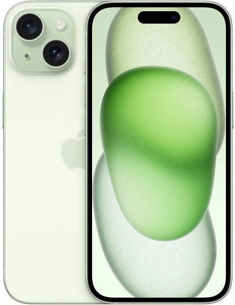 Apple iPhone 15 5G A3090 256GB Green (Nano Sim + eSIM)