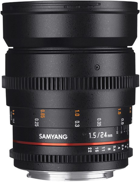 Samyang 24mm T1.5 ED AS UMC VDSLR II (Nikon F Mount)
