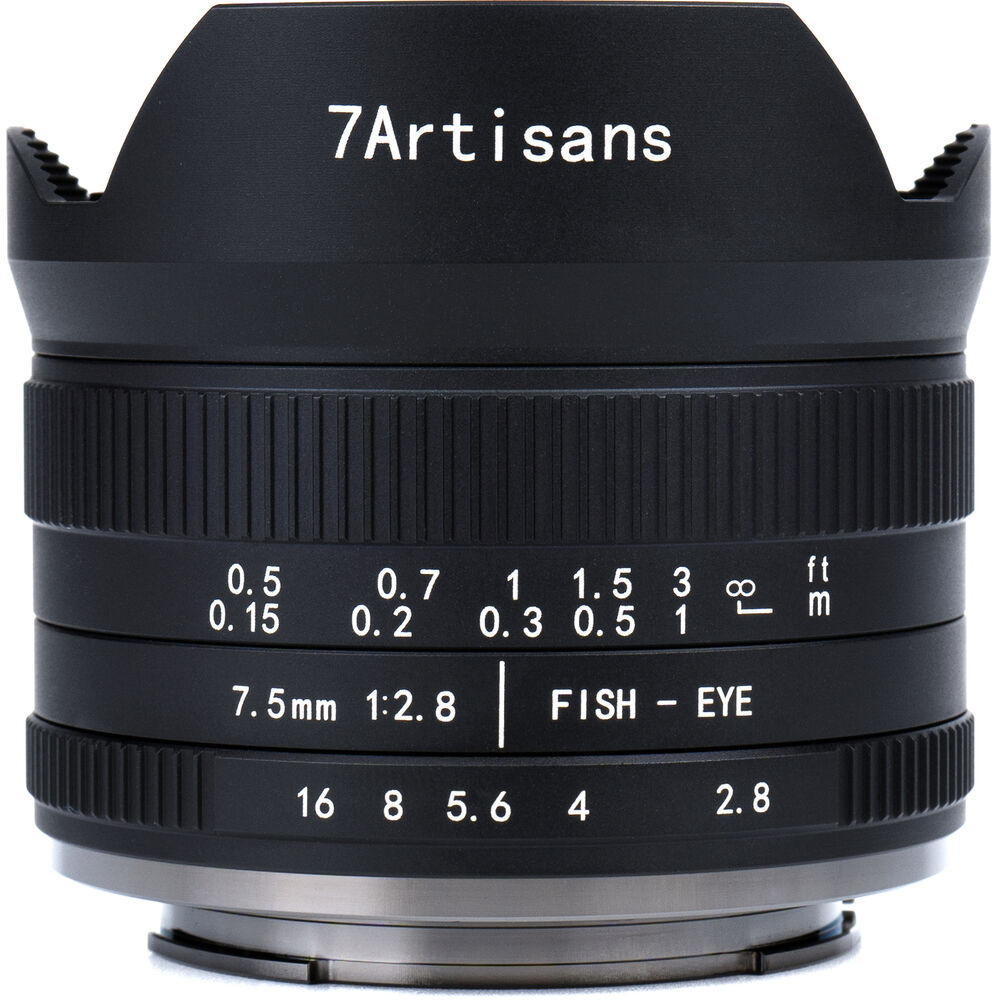 7artisans Photoelectric 7.5mm f/2.8 II Fisheye Lens (Fuji X Mount)