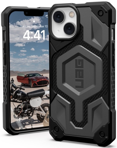 UAG Monarch Pro Kevlar Mag Premium Casing Magnetic Case With Built-in Magnet Case for iPhone 14 Plus