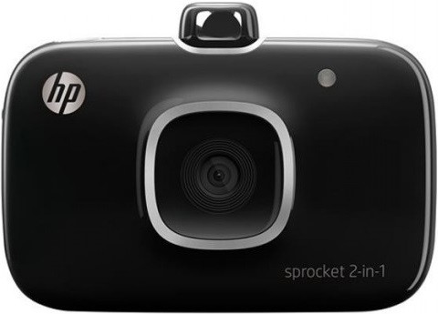 HP Sprocket 2-in-1 Camera Printer Black