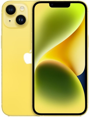 Apple iPhone 14 5G A2882 256GB Yellow (Nano Sim + eSIM)