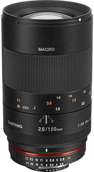 Samyang 100mm T3.1 VDSLR ED UMC Macro (Nikon F Mount)