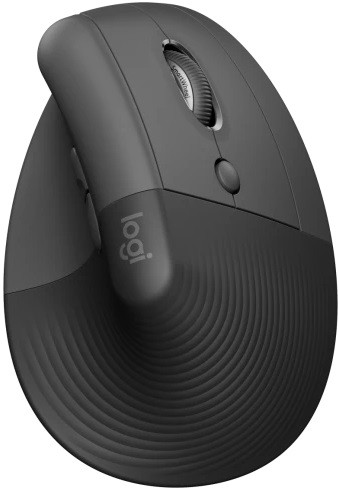 Logitech Lift Ergonomic Mouse Graphite