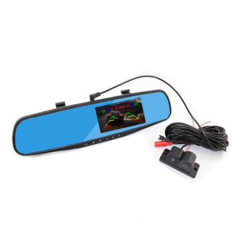 Car DVR - PZ452 4.3 inch LCD Rear View Mirror