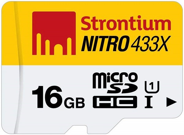 Strontium Nitro 16GB 65MB/s MicroSDHC (Android)
