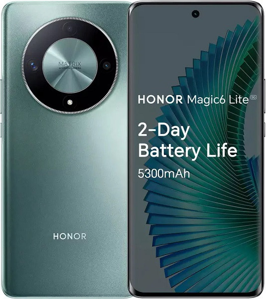 Honor Magic 6 Lite 5G ALI-NX3 Dual Sim 256GB Emerald Green (8GB RAM) - Global Version