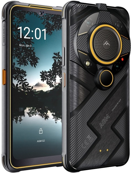 AGM G2 5G Rugged Phone Dual Sim 256GB Black (8GB RAM) - EU Version