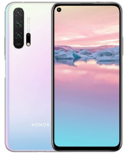 Honor 20 Pro Dual Sim YAL-L41 256GB Icelandic Frost + FREE Tempered Glass & Honor Band 5