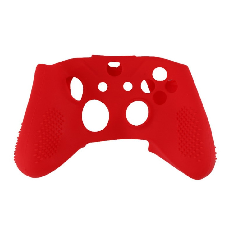 Runrain Anti-Rutsch-Silikon-Hülle 2 Joystick Caps für Xbox One S Slim/X Controller Rot 