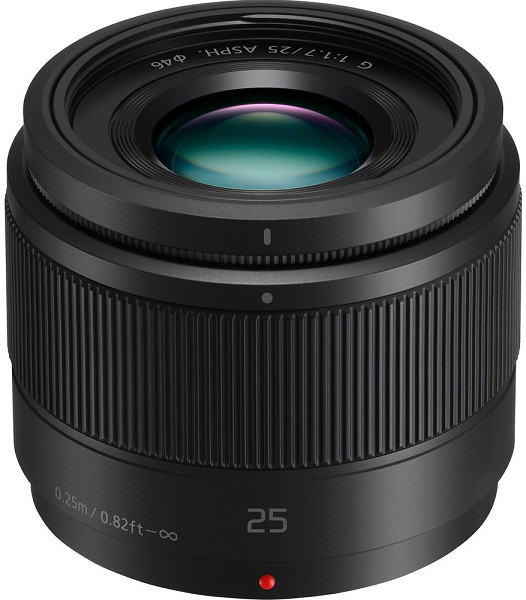 Panasonic LUMIX G 25mm f/1.7 ASPH Black