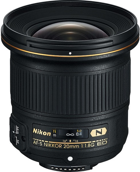 Nikon AF-S NIKKOR 20mm f/1.8G ED