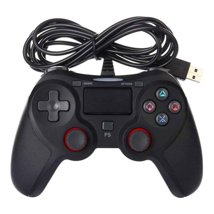 Console Vibration Wired Game Controller for PS4