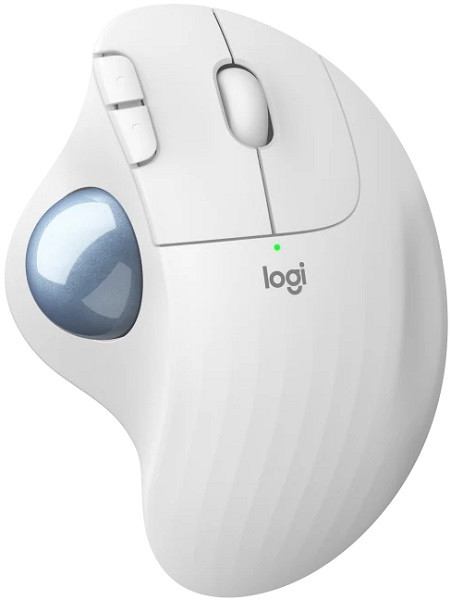 Logitech Ergo M575 Wireless Trackball Mouse White