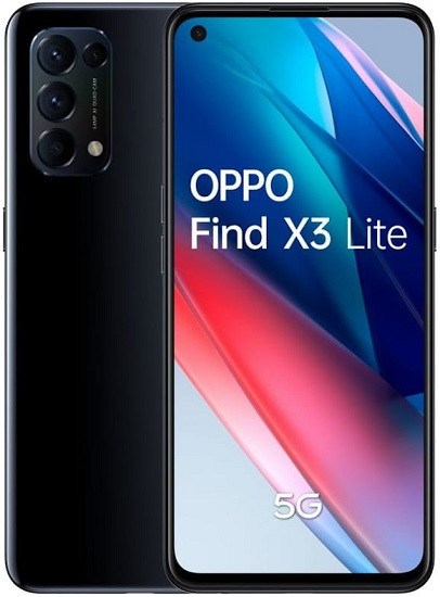 OPPO Find X3 Lite 5G CPH2145 Dual Sim 128GB Black (8GB RAM)