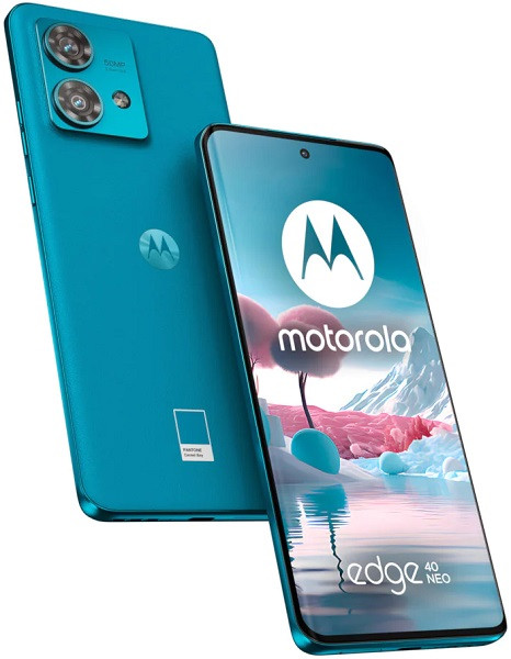 Motorola Edge 40 Neo 5G 256GB Caneel Blue (12GB RAM) - Global Version