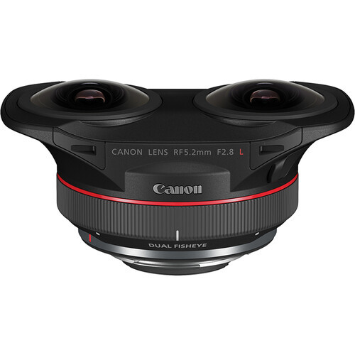 Canon RF 5.2mm f/2.8 L Dual Fisheye Lens