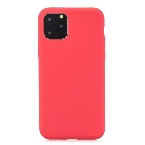 Etoren Com Frosted Solid Color Tpu Protective Case For Iphone 11 Pro Max Red Etoren Com Frosted Solid Color Tpu Protective Case For Iphone 11 Pro Max Red