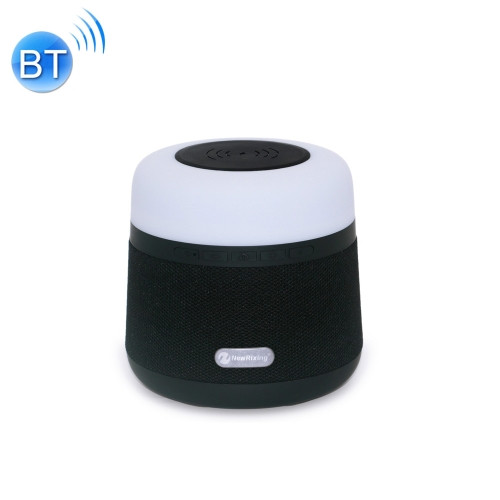 NewRixing NR-3500 Multi-function Atmosphere Light Wireless Charging Bluetooth Speaker Black