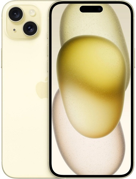 Apple iPhone 15 Plus 5G A3094 128GB Yellow (Nano Sim + eSIM)