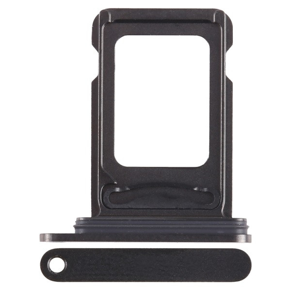 SIM + SIM Card Tray for iPhone 15 Pro (Black)