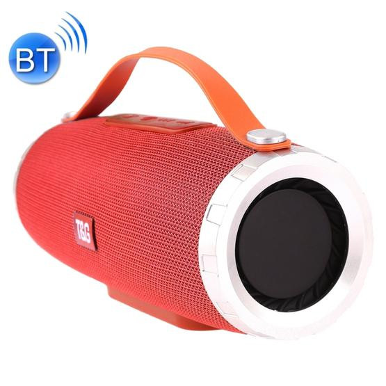 T&G TG109 Portable Wireless Bluetooth V4.2 Stereo Speaker with Handle Red