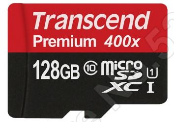 Transcend 128GB T-Flash/Micro SD (Class 10)