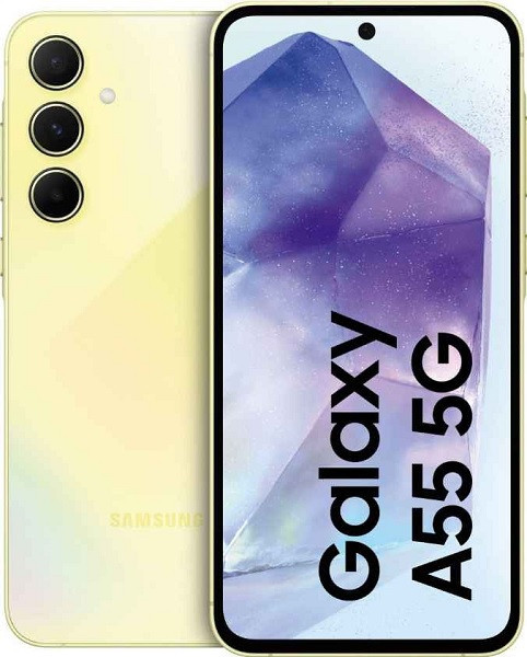 Samsung Galaxy A55 5G SM-A5560 Dual Sim 256GB Awesome Lemon (8GB RAM)