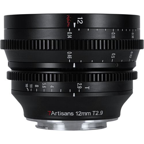 7Artisans 12mm T/2.9 APSC Cine (Nikon Z Mount)