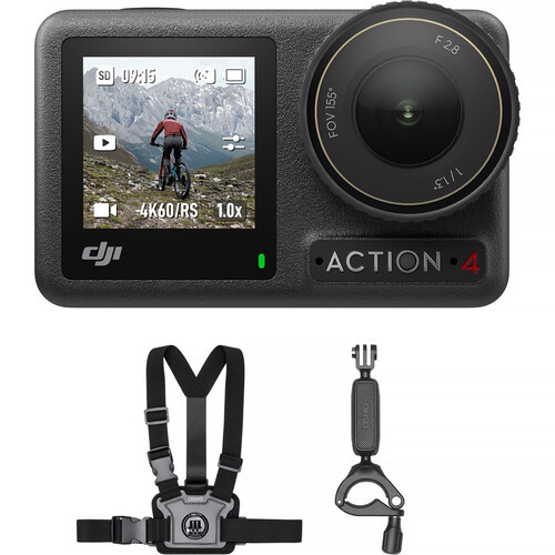 DJI Osmo Action 4 Road Cycling Combo