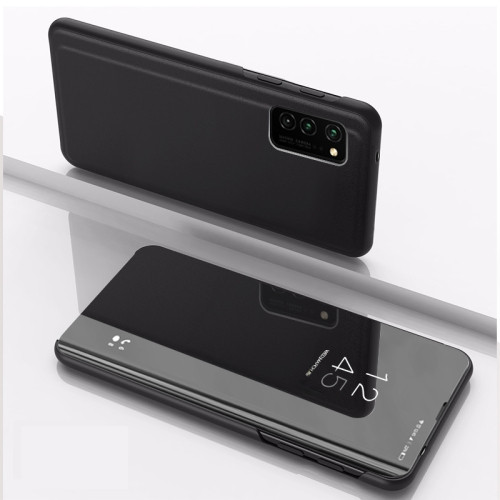Etoren Com Plated Mirror Horizontal Flip Leather Case With Holder For Samsung Galaxy S21 Ultra Black Etoren Com Plated Mirror Horizontal Flip Leather Case With Holder For Samsung Galaxy S21 Ultra Black
