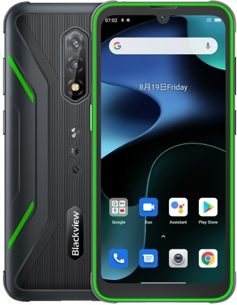 Blackview BV5200 Rugged Phone Dual Sim 32GB Green (3GB RAM)