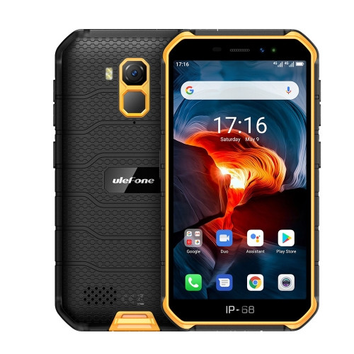 Ulefone Armor X7 Pro Rugged Phone Dual Sim 32GB Yellow (4GB RAM)