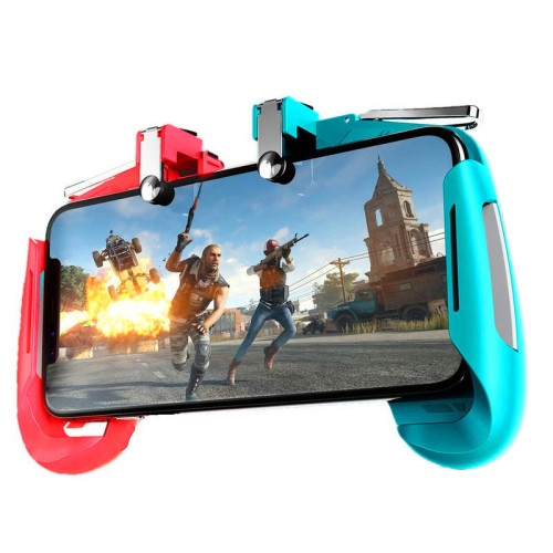 AK16 Multi-function Eating Chicken Gamepad Handle Mobile Game Scoring Tool (Blue)