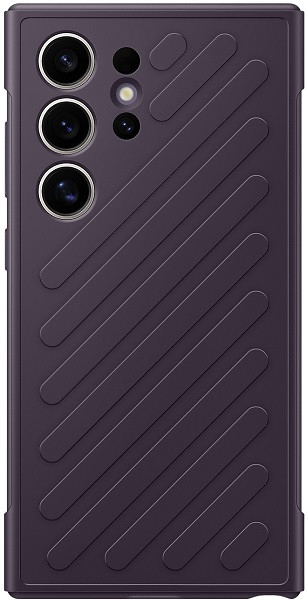 Samsung Galaxy S24 Ultra Shield Case (Dark Violet)