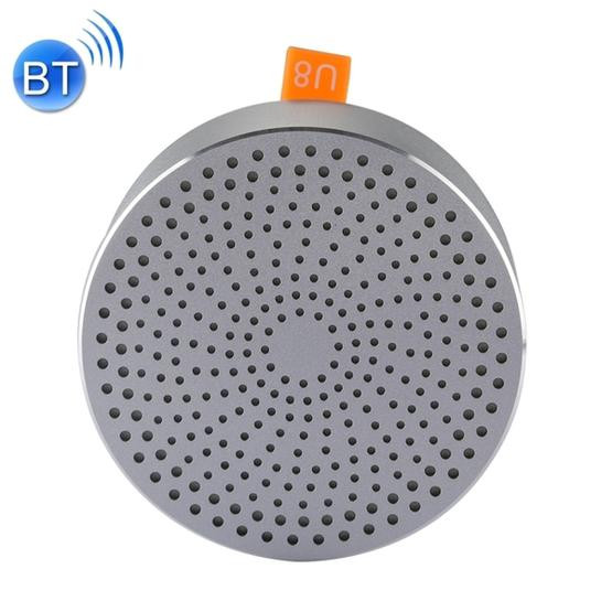 Portable Bind Splash-proof Stereo Music Wireless Sports Bluetooth Speaker (Silver)