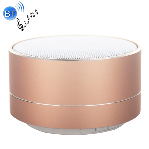 A10 Mini Portable Bluetooth Stereo Speaker(Gold)