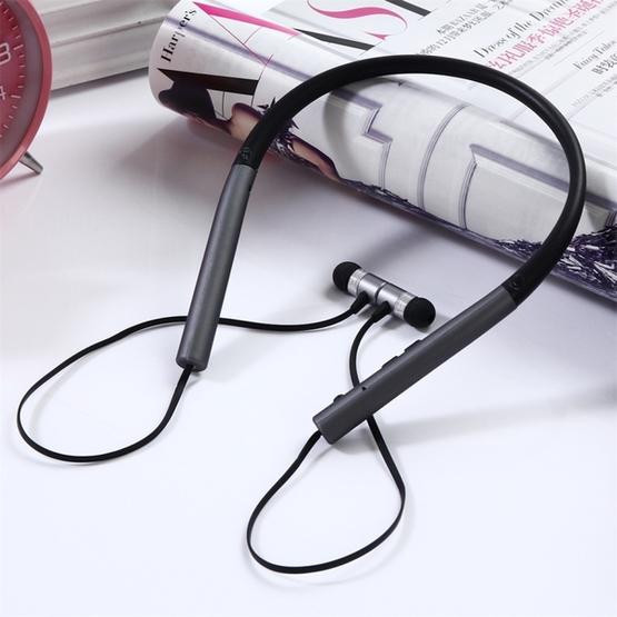 BT-790 Bluetooth 4.2 Hanging Neck Design Bluetooth Headset (Black)