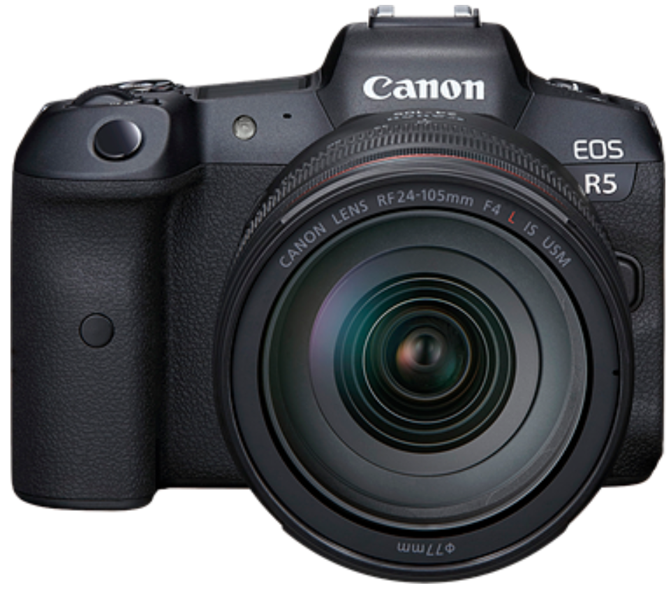 Canon EOS R5 Kit (RF 24-105mm f/4 IS USM) (With Adapter)