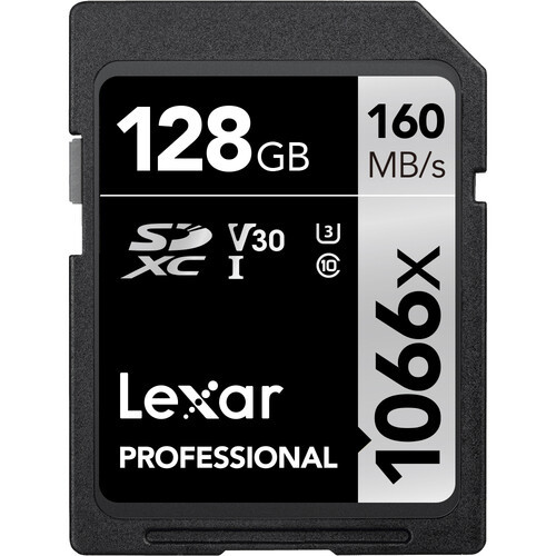 Lexar 128GB Professional 1066x SDXC