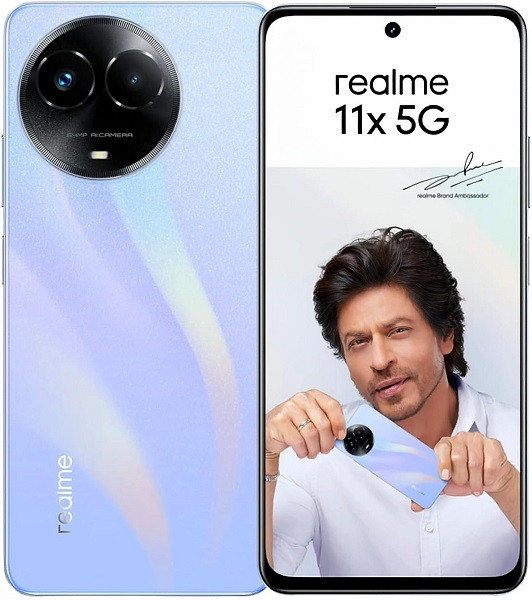 Realme 11X 5G RMX3785 Dual Sim 128GB Purple Dawn(8GB RAM) - Global Version