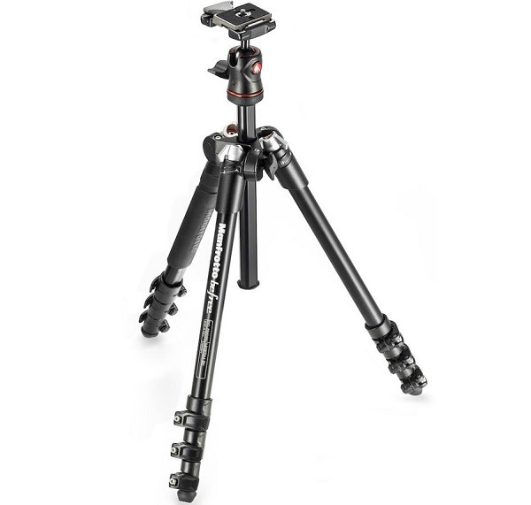 Manfrotto BFree Comp Trav Alu Alloy Tripod (Black)