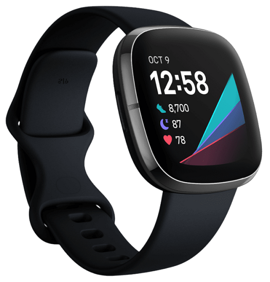 Fitbit Sense Smart Watch Carbon / Graphite Stainless