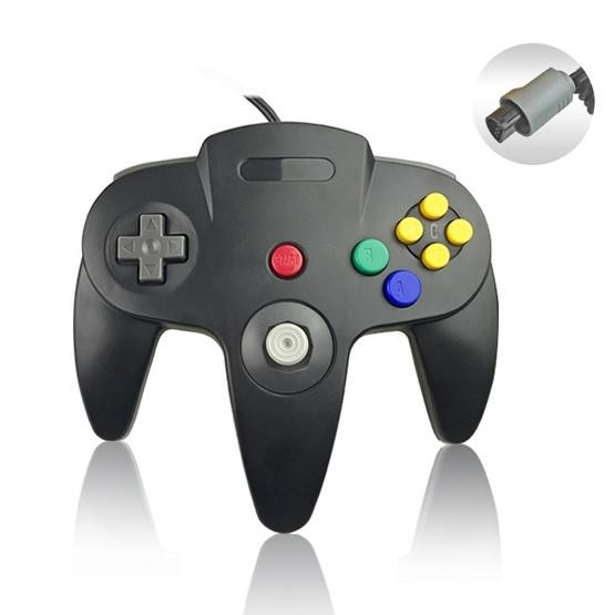 Nintendo N64 Wired Game Controller Gamepad (Black)