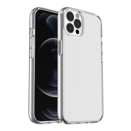Shockproof Terminator Style Transparent Protective Case for iPhone 13 Pro Max (Transparent)