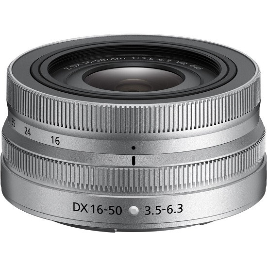 Nikon NIKKOR Z DX 16-50mm f/3.5-6.3 VR Silver (Kit Lens)
